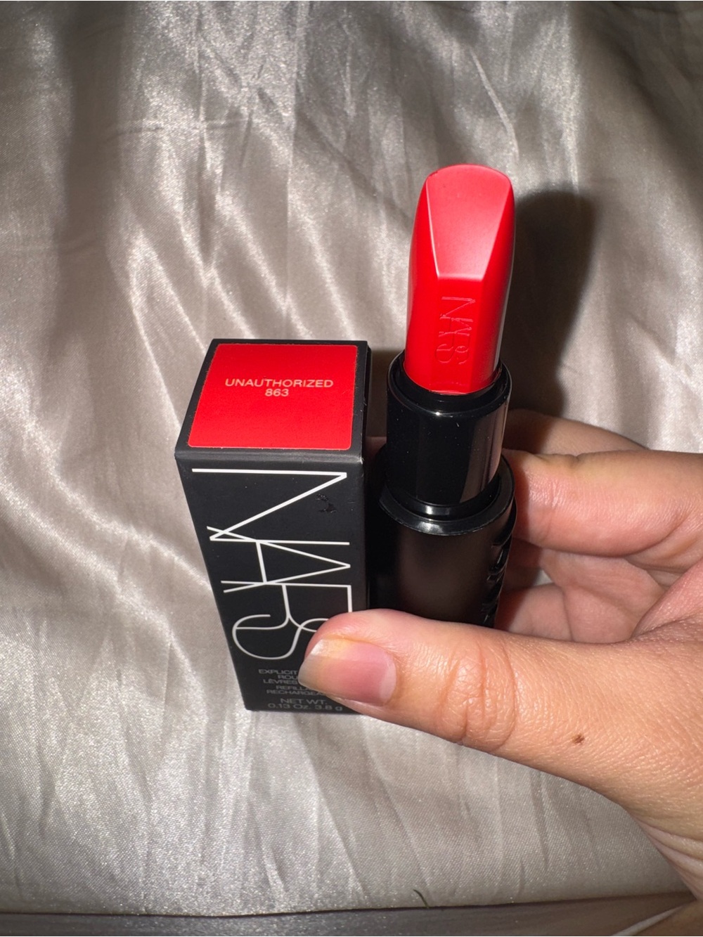 NARS Explicit Lipstick Unauthorized 863 Full Size New in Box